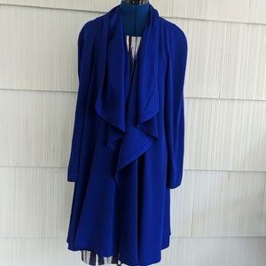 Daymor couture blue formal coat